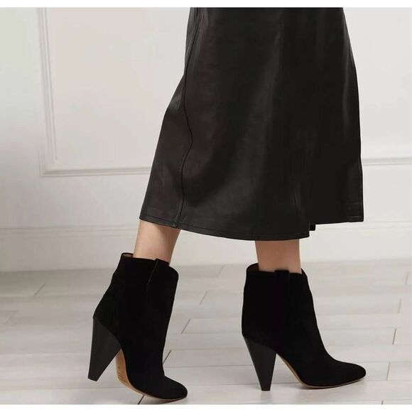 Isabel Marant Roxann Suede Boot - Picture 1 of 8